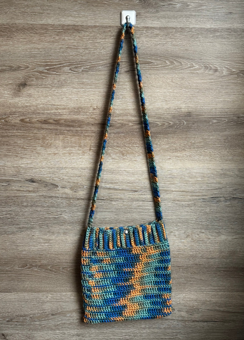 Crochet Tote Bag - Multicolor