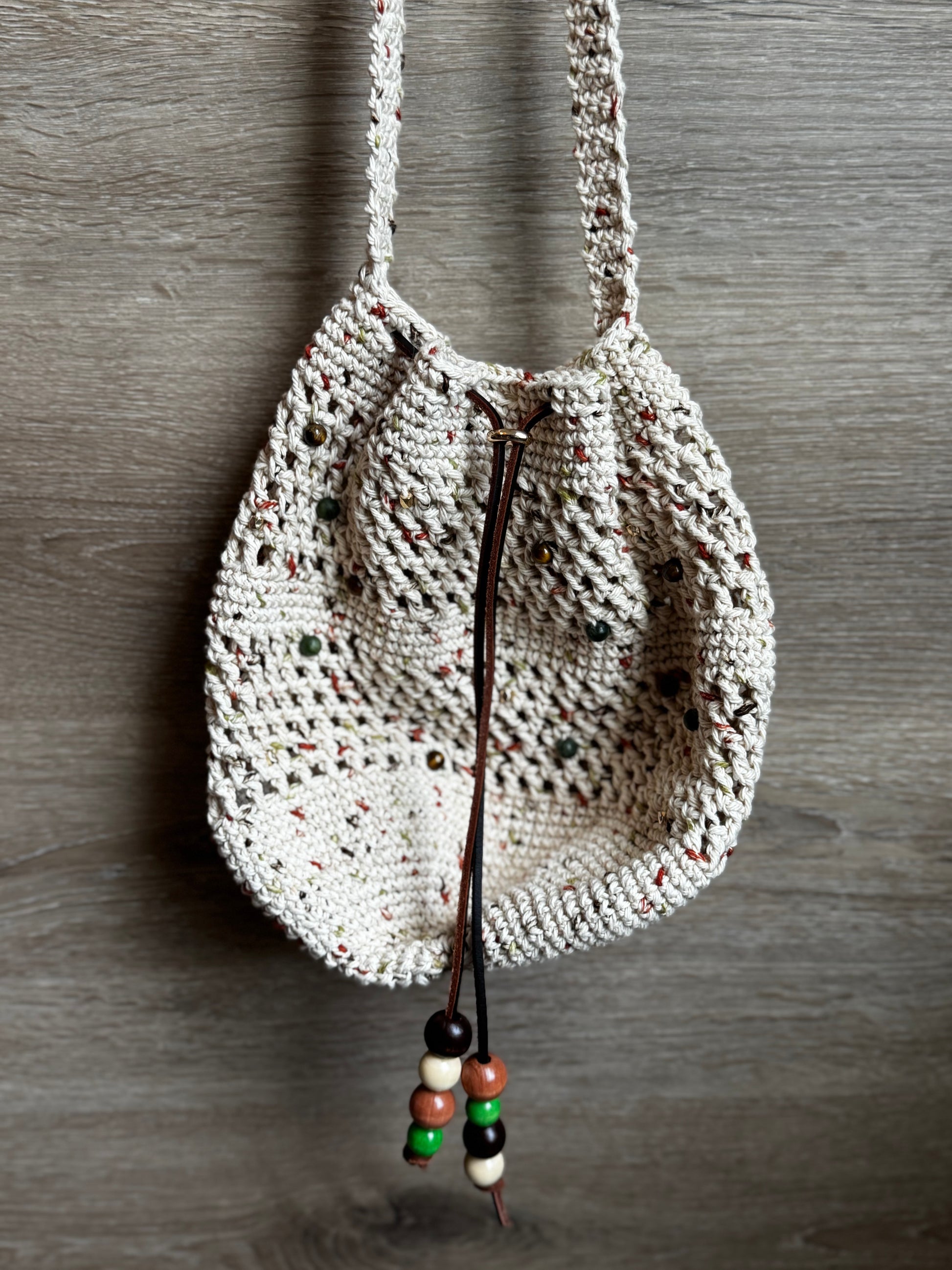 Crochet Bag - Beige